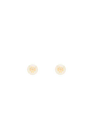 kira pearl earrings with 18151 IVORY TORY GOLD