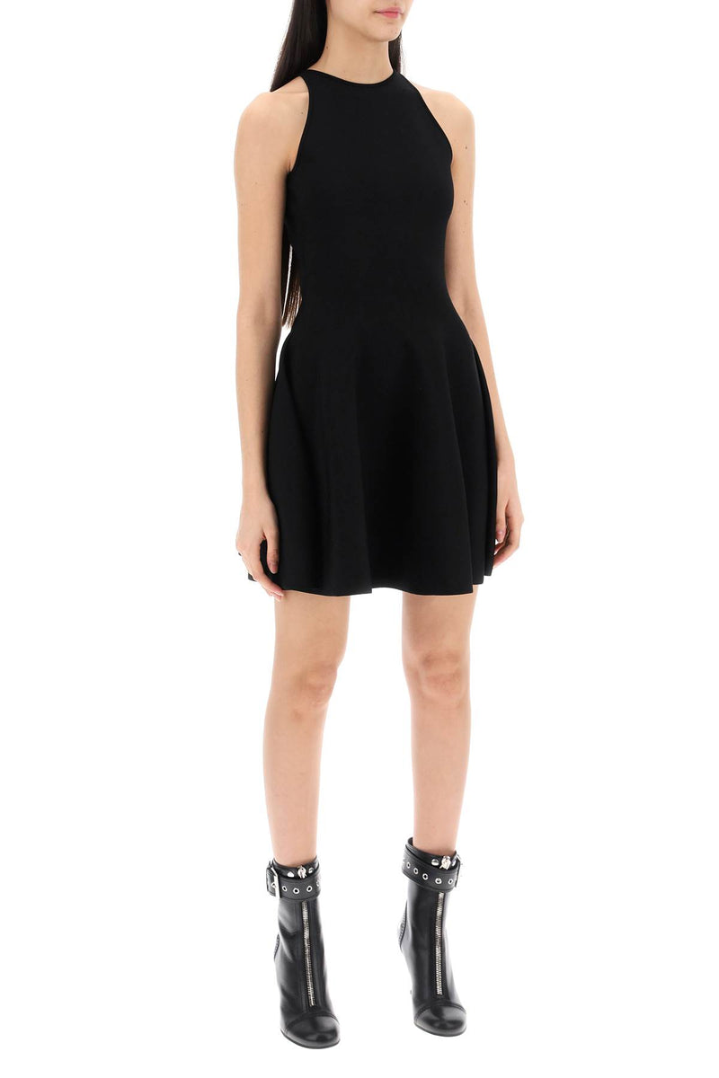 Alexander mcqueen mini knitted skater dress Italy Station