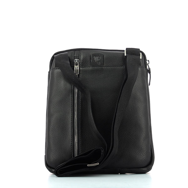 Piquadro - leather organised crossbody modus - ca1816mo - ner | Italystation.com - Shop Now at italystation.com