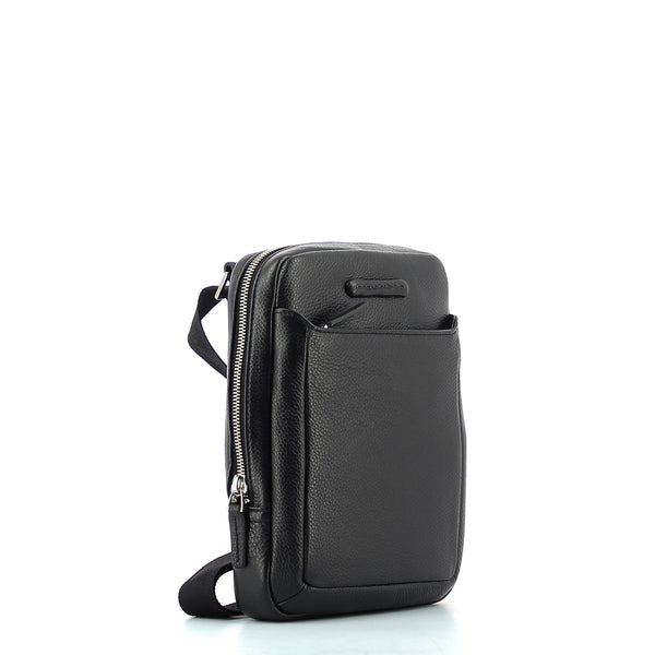 Piquadro - organised crossbody modus - ca3084mo - nero | Italystation.com - Shop Now at italystation.com