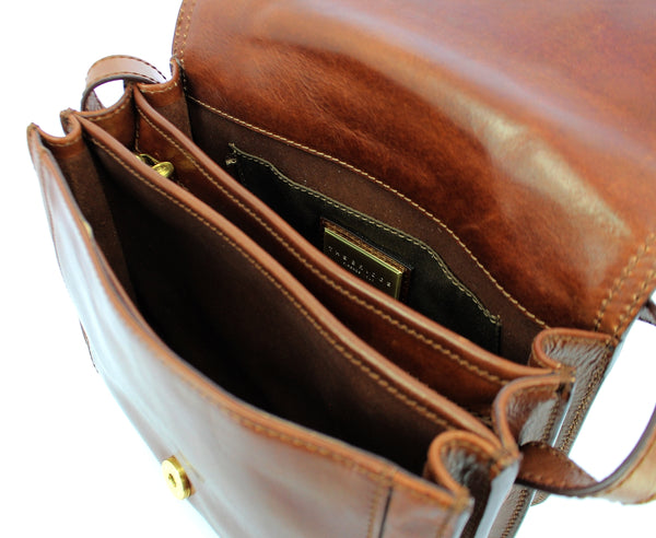 The Bridge The bridge - shoulderbag story - 04402201 - cuoio | Italystation.com - Shop Now at italystation.com