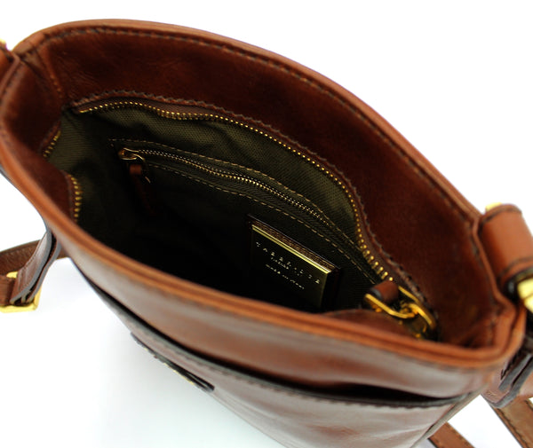 The Bridge The bridge - crossbody story - 05250801 - cuoio | Italystation.com - Shop Now at italystation.com