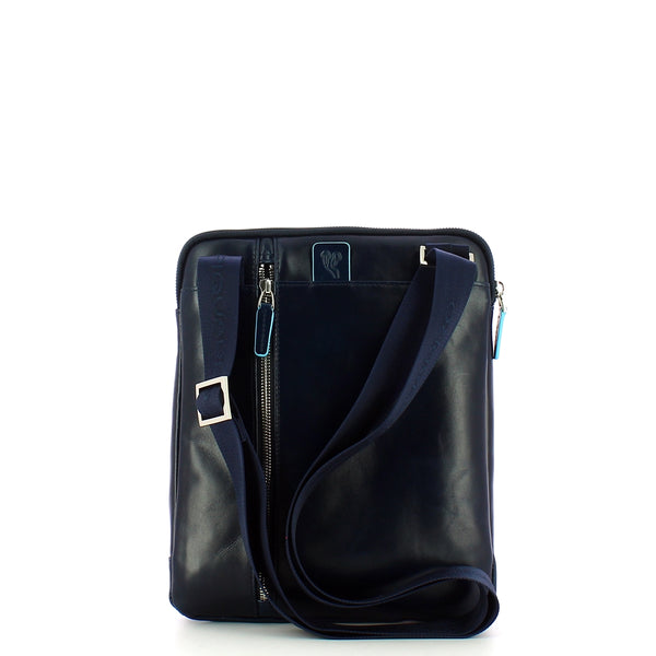 Piquadro - borsello porta ipad blue square - ca1816b2 - blu2 | Italystation.com - Shop Now at italystation.com
