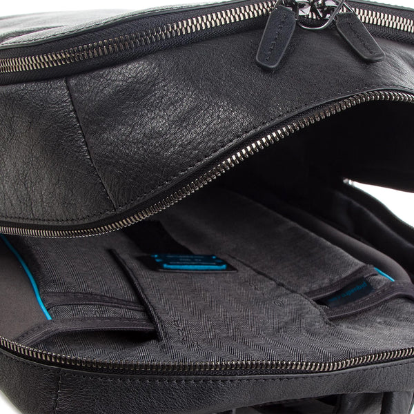 Piquadro - Computer Backpack Blue Square 14.0 - CA3214B3 - NERO