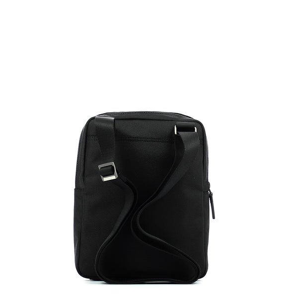 Piquadro - organised crossbody brief - ca1816br - nero | Italystation.com - Shop Now at italystation.com