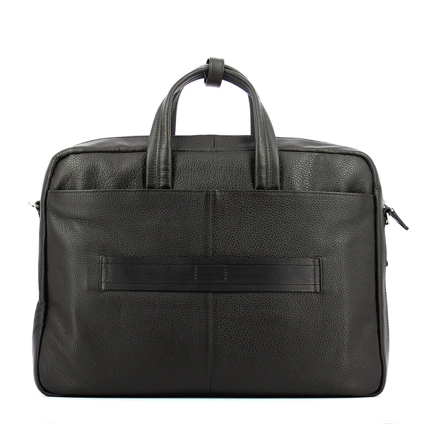 Piquadro - double handle laptop briefcase vibe 15.6 - outca31 | Italystation.com - Shop Now at italystation.com