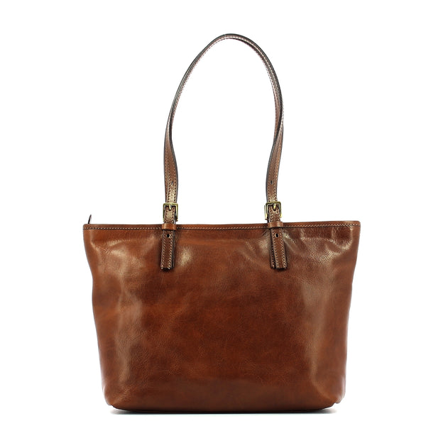 The Bridge The bridge - shopper story l - 04903501 - marrone/14/oro | Italystation.com - Shop Now at italystation.com