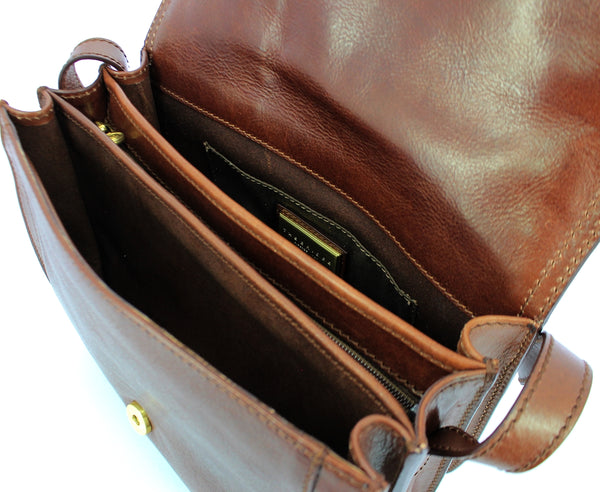 The Bridge The bridge - shoulderbag story - 04415201 - marrone/tb/14 | Italystation.com - Shop Now at italystation.com