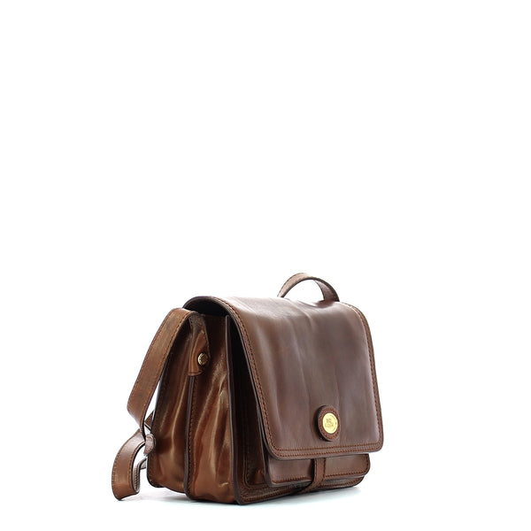 The Bridge The bridge - crossbody bag story 26 cm - 04418201 - marrone | Italystation.com - Shop Now at italystation.com