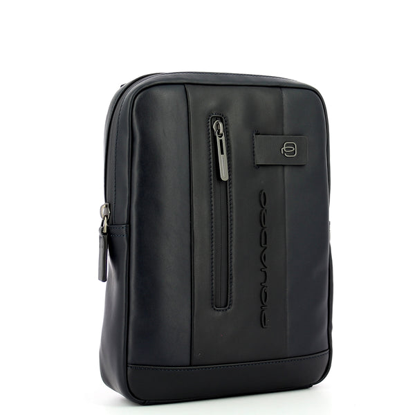 Piquadro - organised leather crossbody urban - ca1816ub00 - b | Italystation.com - Shop Now at italystation.com