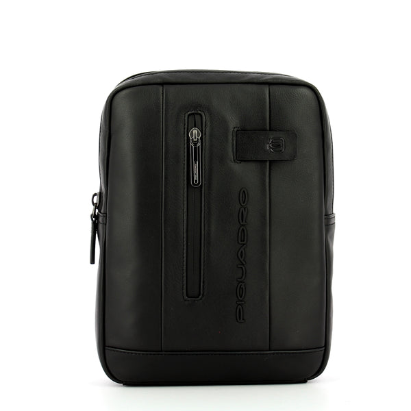 Piquadro - organised leather crossbody urban - ca1816ub00 - n | Italystation.com - Shop Now at italystation.com