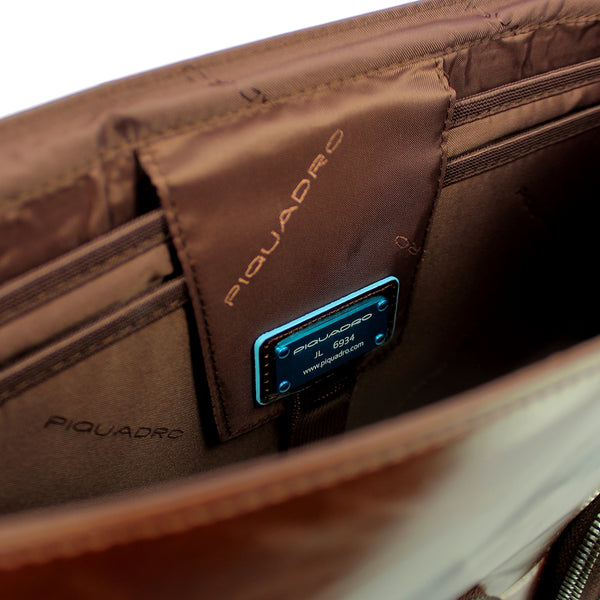 Piquadro - messenger porta pc/ipad blue square 14.0 - ca3337b | Italystation.com - Shop Now at italystation.com