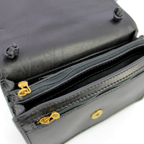 The Bridge The bridge - rustic crossbody bag story - 02010901 - nero/a | Italystation.com - Shop Now at italystation.com