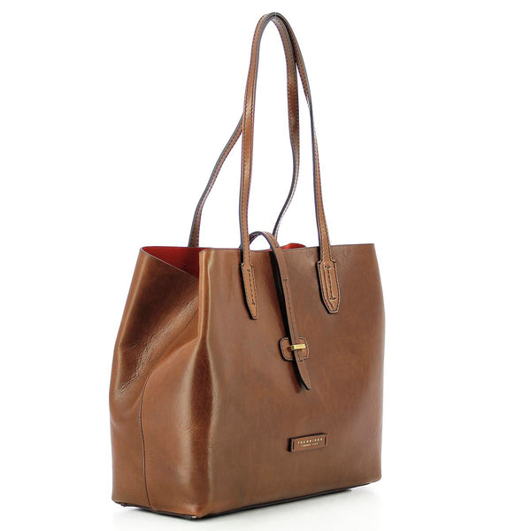 The Bridge The bridge - shopper dalston - 04130701 - marrone/14/oro | Italystation.com - Shop Now at italystation.com