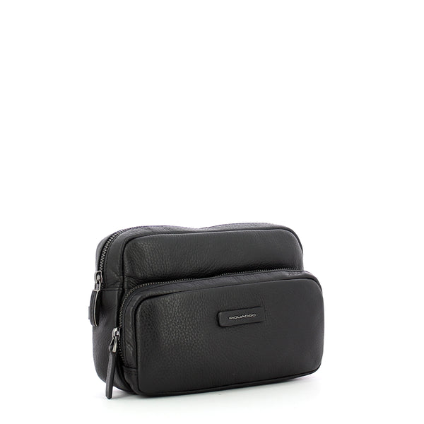 Piquadro - tracolla con tasca modus special - ca4899mos - ner | Italystation.com - Shop Now at italystation.com