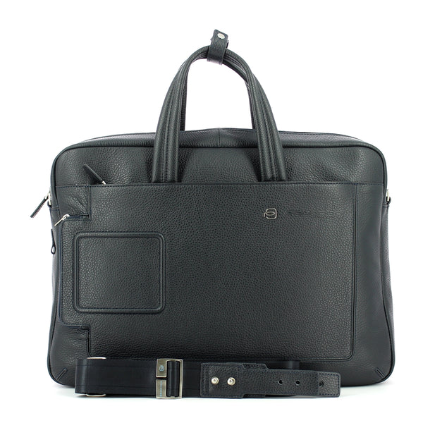 Piquadro - cartella due manici porta pc 15.6 vibe - outca3147 | Italystation.com - Shop Now at italystation.com