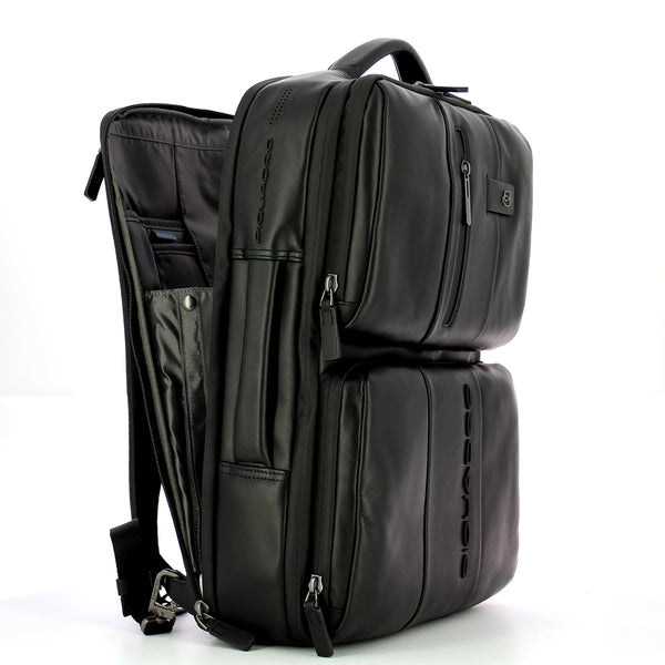 Piquadro - zaino fast-check porta pc con rfid urban 17.3 - ca | Italystation.com - Shop Now at italystation.com