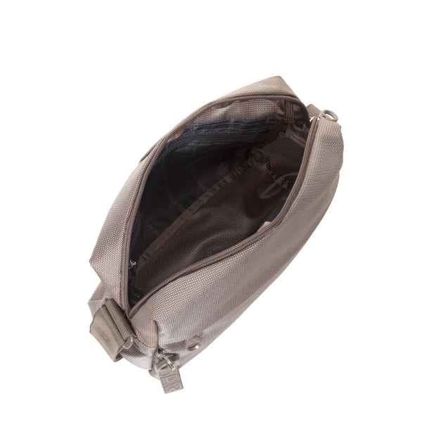 Mandarina Duck - Crossbody Bag MD20 Taupe P10QMTV8 | Italystation.com Shop Now at italystation.com