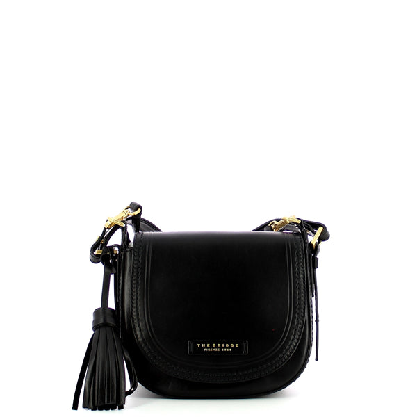 The Bridge The bridge - tracolla pearl district m - 04121701 - nero/ab | Italystation.com - Shop Now at italystation.com