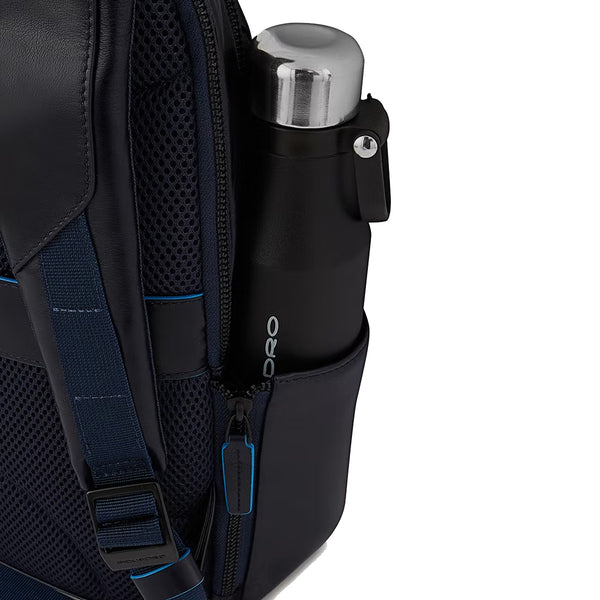 Piquadro - zaino porta pc blue square 14.0 - ca5574b2v - blu | Italystation.com - Shop Now at italystation.com