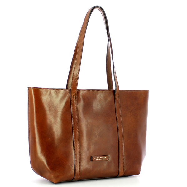 The Bridge The bridge - shopper vittoria - 04202001 - marrone/14/oro | Italystation.com - Shop Now at italystation.com