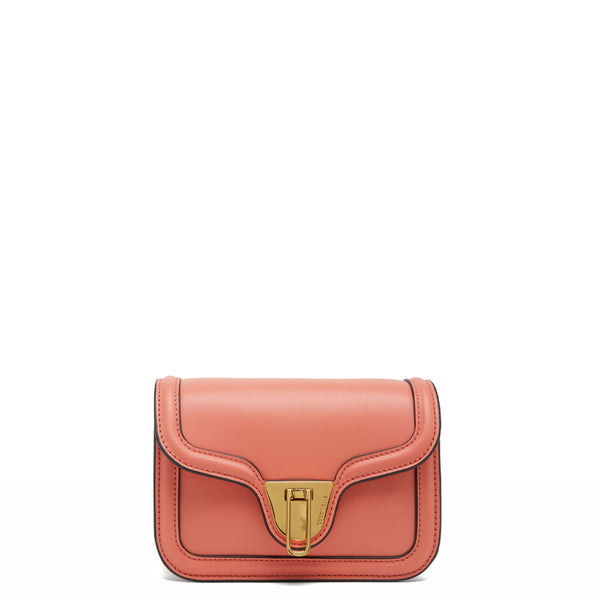 Coccinelle - mini borsa a tracolla marvin twist geranium -  | Italystation.com - Shop Now at italystation.com