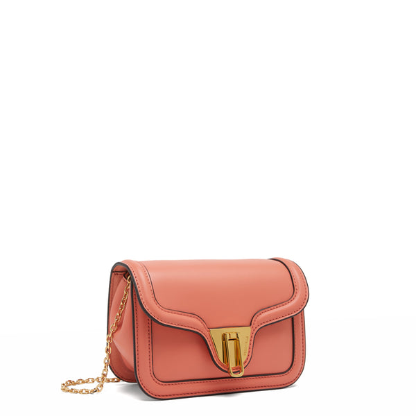 Coccinelle - mini borsa a tracolla marvin twist geranium -  | Italystation.com - Shop Now at italystation.com