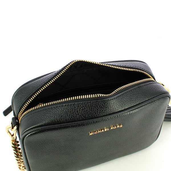 Michael Kors Michael kors - ginny black crossbody bag - 32f7ggnm8l - b | Italystation.com - Shop Now at italystation.com