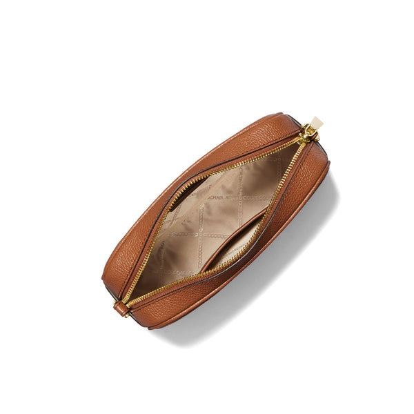 Michael Kors Michael kors - ginny gold luggage crossbody bag - 32f7ggn | Italystation.com - Shop Now at italystation.com