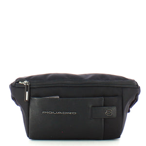 Piquadro - Marsupio Porta iPad® mini in tessuto riciclato Brief 2 - CA2174BR2 - NERO