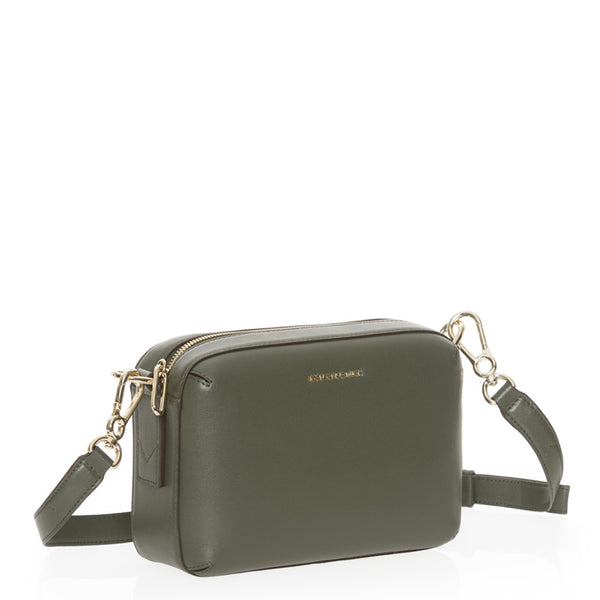 Mandarina Duck Mandarina duck - borsa a tracolla in pelle luna militar | Italystation.com - Shop Now at italystation.com