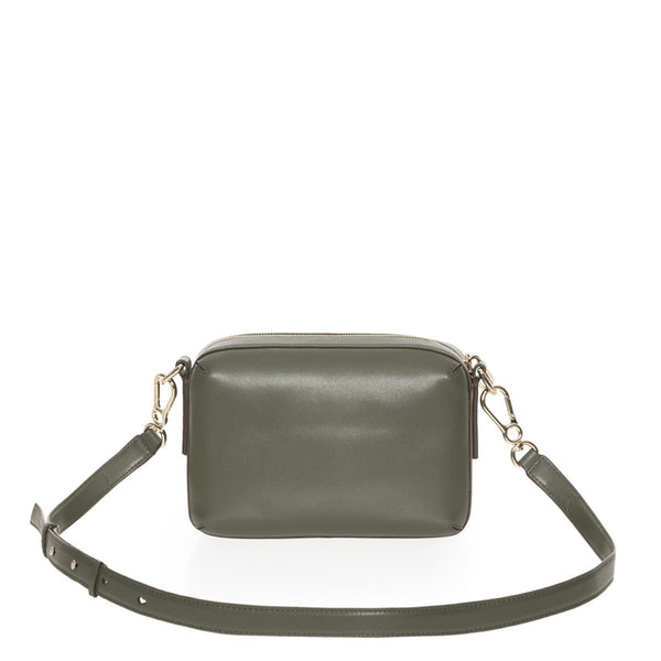Mandarina Duck Mandarina duck - borsa a tracolla in pelle luna militar | Italystation.com - Shop Now at italystation.com
