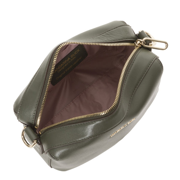 Mandarina Duck Mandarina duck - borsa a tracolla in pelle luna militar | Italystation.com - Shop Now at italystation.com