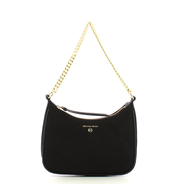 Michael Kors Michael kors - jet set charm medium black nylon shoulder  | Italystation.com - Shop Now at italystation.com