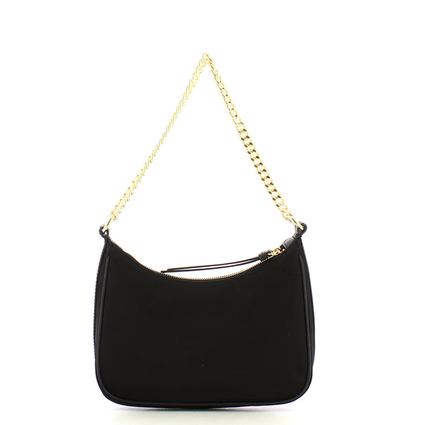 Michael Kors Michael kors - jet set charm medium black nylon shoulder  | Italystation.com - Shop Now at italystation.com