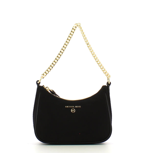 Michael Kors Michael kors - jet set charm small black nylon shoulder b | Italystation.com - Shop Now at italystation.com