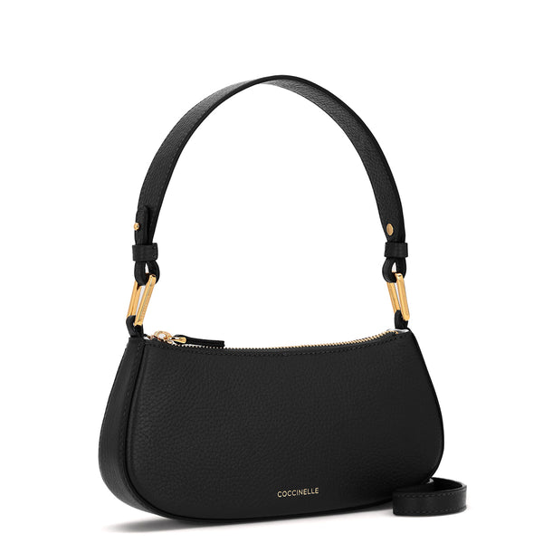Coccinelle - merveille noir shoulder bag - mrf520101 - noir | Italystation.com - Shop Now at italystation.com