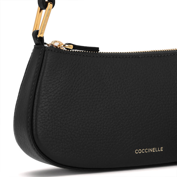 Coccinelle - merveille noir shoulder bag - mrf520101 - noir | Italystation.com - Shop Now at italystation.com