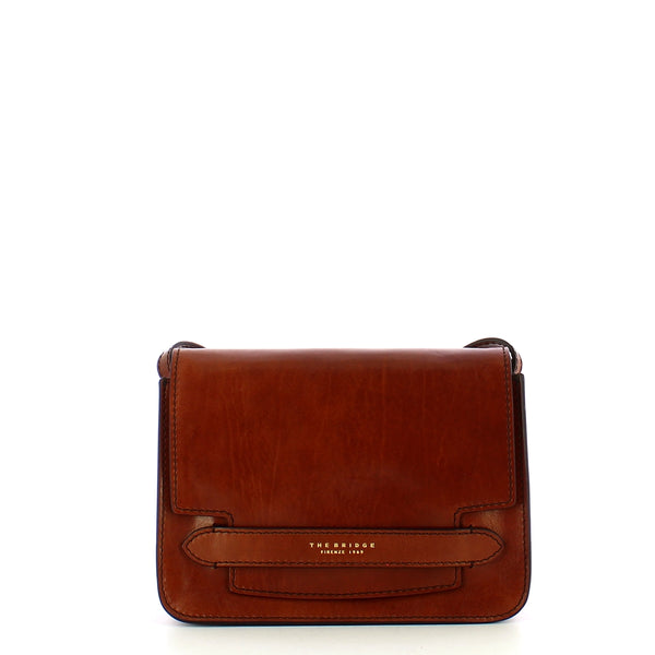 The Bridge The bridge - borsa a tracolla lucrezia m - 04193001 - marro | Italystation.com - Shop Now at italystation.com