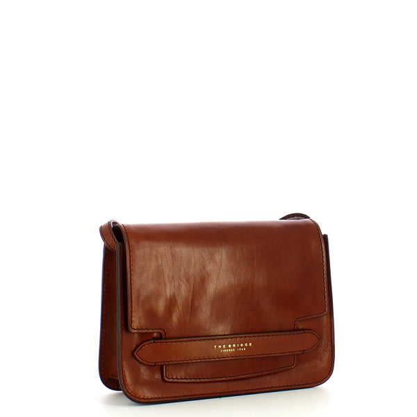 The Bridge The bridge - borsa a tracolla lucrezia m - 04193001 - marro | Italystation.com - Shop Now at italystation.com