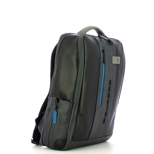Piquadro - Laptop Backpack Urban 15.6 RFID and anti-theft - CA4818UB00 - NERO/GRIGIO