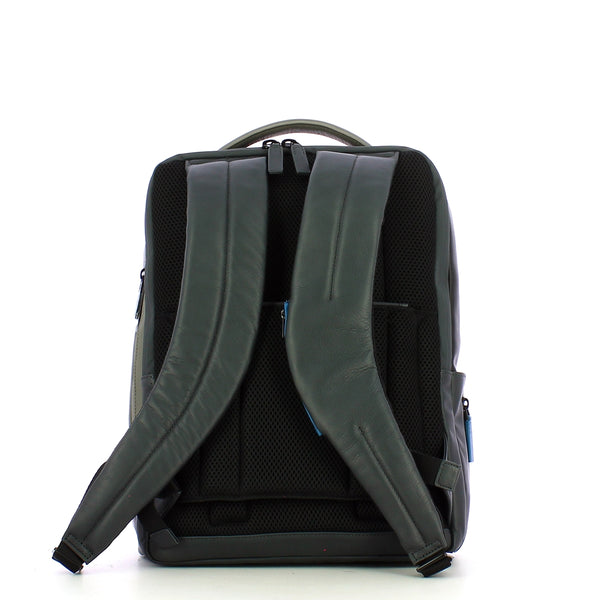 Piquadro - Laptop Backpack Urban 15.6 RFID and anti-theft - CA4818UB00 - NERO/GRIGIO
