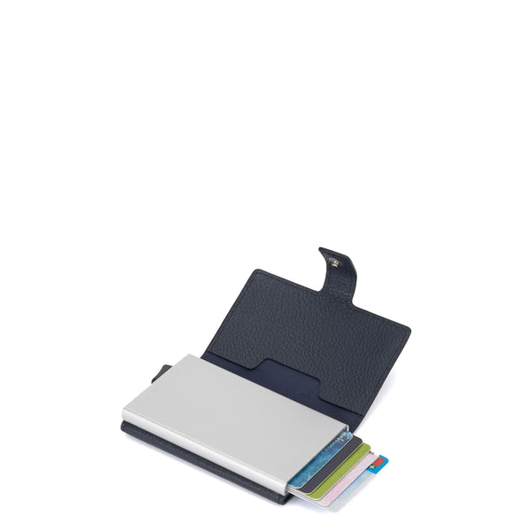 Piquadro - Card Holder with Sliding System RFID Modus Special - PP5649MOSR - BLU
