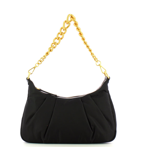 Gianni Chiarini Gianni chiarini - borsa a spalla bonnie in nylon nero  | Italystation.com - Shop Now at italystation.com