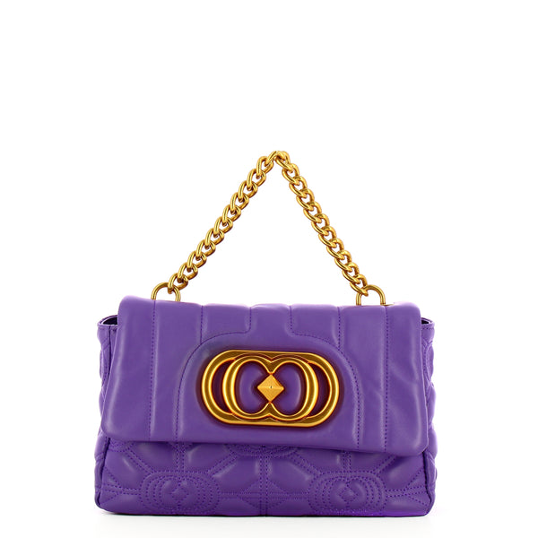 La Carrie La carrie - borsa a spalla touchy violet - 131p-ba-205-lea - | Italystation.com - Shop Now at italystation.com