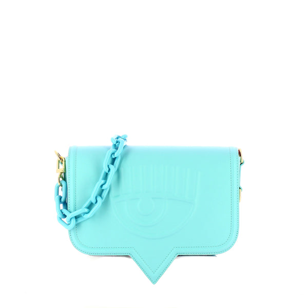 Chiara Ferragni - Borsa Eyelike Big Tanager Turquoise | Italystation.com Shop Now at italystation.com