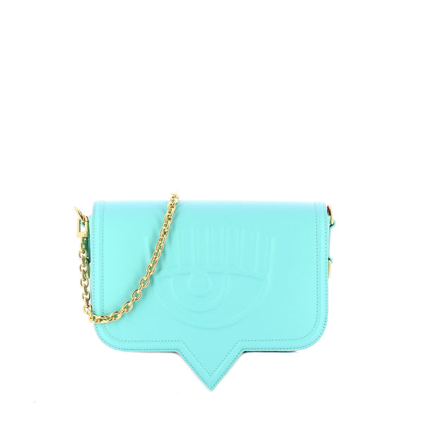 Chiara Ferragni - Borsa Eyelike Big Tanager Turquoise | Italystation.com Shop Now at italystation.com