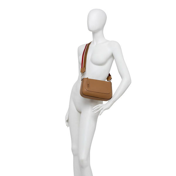 Gianni Chiarini Gianni chiarini - borsa a tracolla ally cammello - bs  | Italystation.com - Shop Now at italystation.com