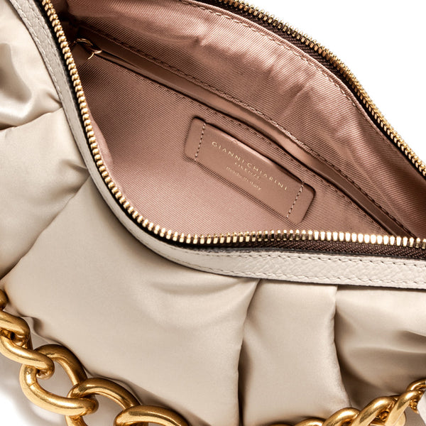 Gianni Chiarini Gianni chiarini - borsa a spalla bonnie in nylon vapor | Italystation.com - Shop Now at italystation.com