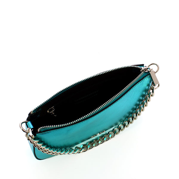 Iuntoo - sottospalla eleganza metallic acqua - 168072 - acqua | Italystation.com - Shop Now at italystation.com